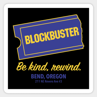 Blockbuster Video Sticker